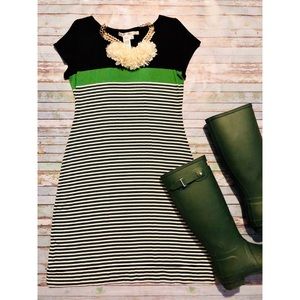 Striped Swing Dress